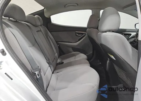 2016 Hyundai Elantra Se из США, поврежденный, VIN 5NPDH4AEXGH696973